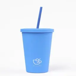 كوب أزرق زاهي